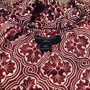 Banana republic button down blouse